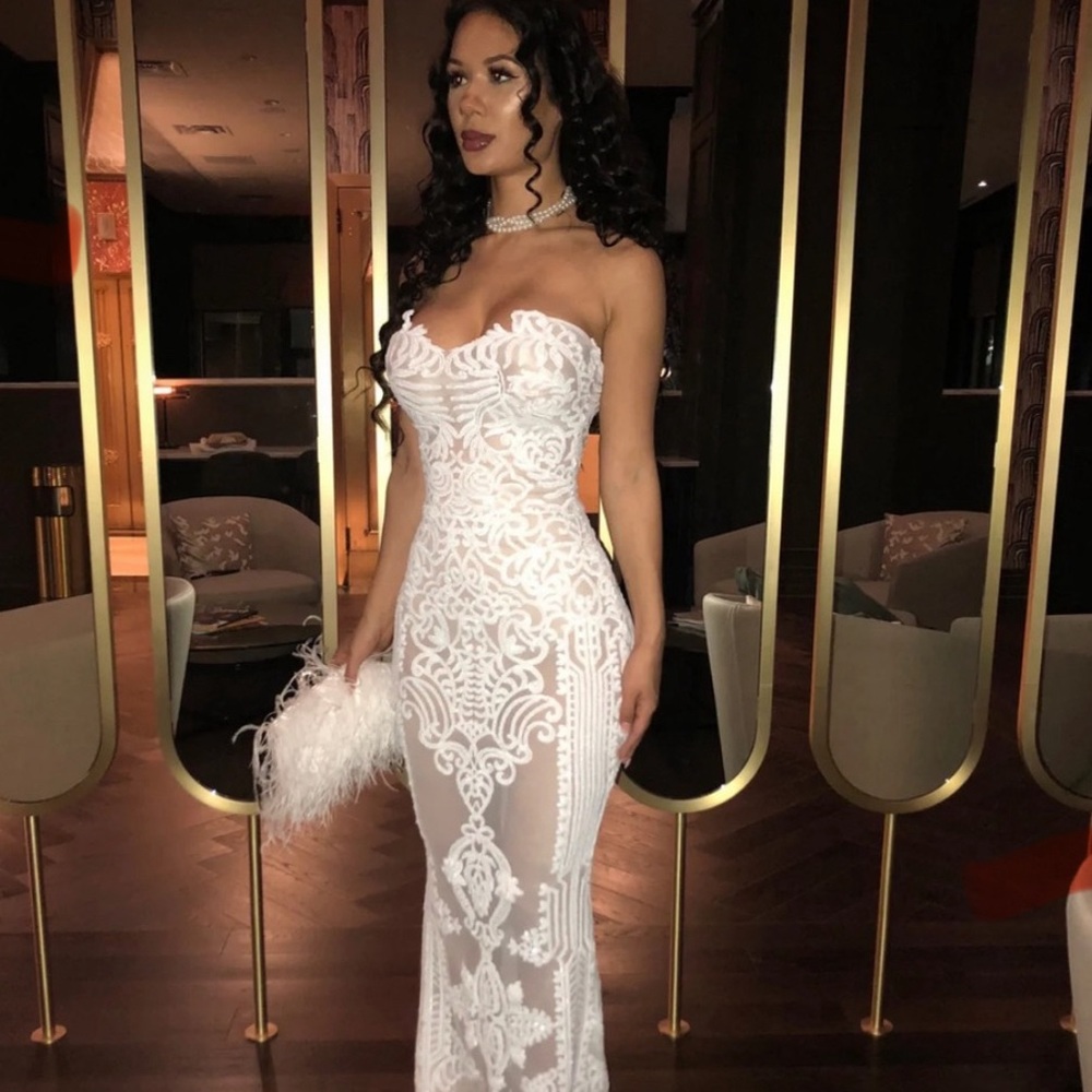 Kimi kouture wedding dress baby shower gown